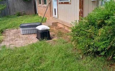 Photo of Joshua F.'s yard after getting landscaping in Fort Worth, TX