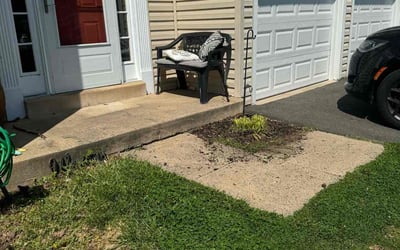Photo of Bonnie S.'s yard after getting landscaping in North Beach, MD
