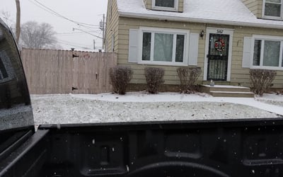 Photo of Paul B.'s yard after getting landscaping in Slinger, WI
