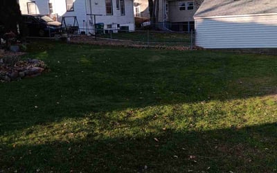 Photo of Greg H.'s yard after getting landscaping in Buffalo, MN