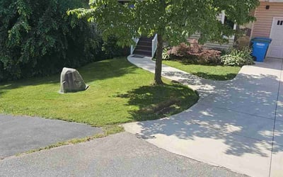 Photo of Jon C.'s yard after getting lawn care in Asheville, NC