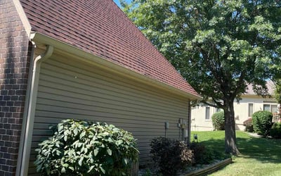 Photo of Robert G.'s yard after getting landscaping in Edgerton, MO