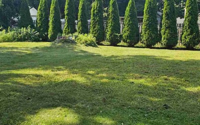 Photo of April H.'s yard after getting lawn care in Spencer, MA