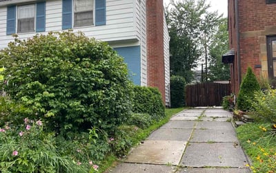 Photo of Anna S.'s yard after getting landscaping in Newbury, OH