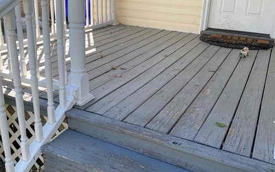 Photo of Arlene B.'s yard after getting landscaping in New Point, VA