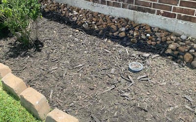 Photo of April W.'s yard after getting landscaping in Conroe, TX