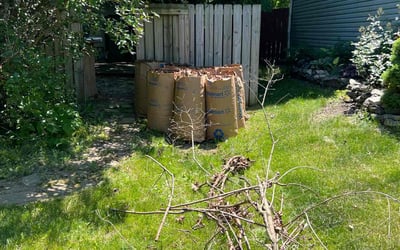Photo of Lynn B.'s yard after getting landscaping in Union Furnace, OH