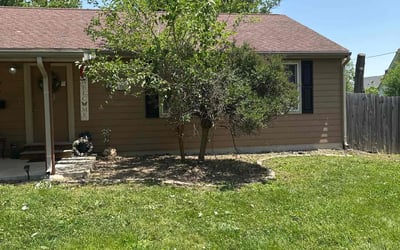 Photo of Rehana L.'s yard after getting tree care in Saint Charles, MO