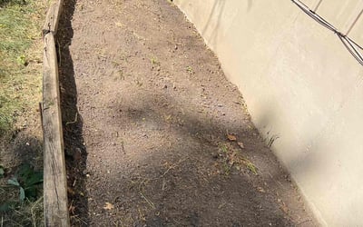 Photo of John R.'s yard after getting landscaping in Sibley, MO