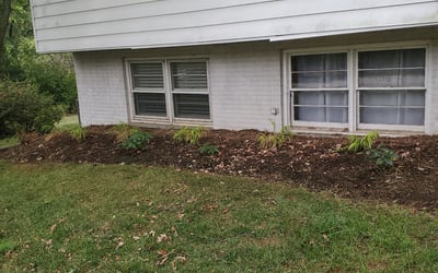 Photo of John B.'s yard after getting landscaping in Harwood, MD