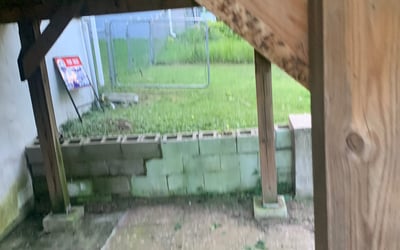 Photo of Sarah W.'s yard after getting landscaping in Parker, KS