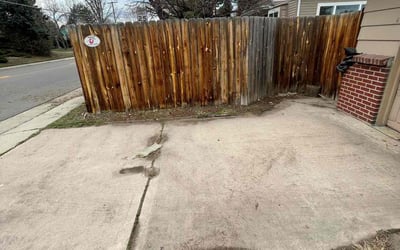 Photo of Kerith E.'s yard after getting landscaping in Bennett, CO