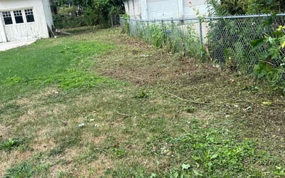 Photo of Robert G.'s yard after getting landscaping in Dundee, IL