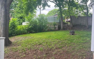 Photo of Michelle C.'s yard after getting landscaping in West Hartford, CT
