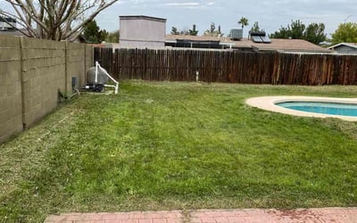 Photo of Jason S.'s yard after getting landscaping in Eloy, AZ