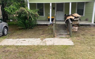 Photo of Carolyn M.'s yard after getting landscaping in Trinity, NC