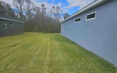 Photo of Gerald B.'s yard after getting landscaping in Groveland, FL