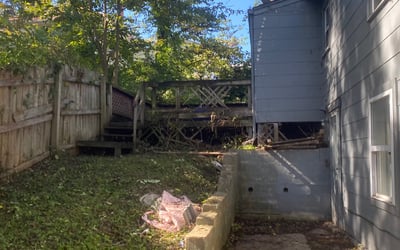 Photo of Tom G.'s yard after getting landscaping in Trimble, MO