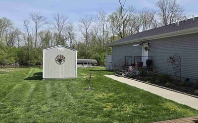 Photo of Jennifer C.'s yard after getting tree care in Orient, OH