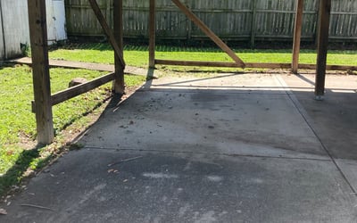 Photo of Mike C.'s yard after getting landscaping in Harrisonville, MO