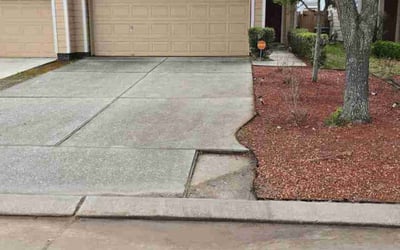 Photo of Ashley S.'s yard after getting landscaping in New Ulm, TX