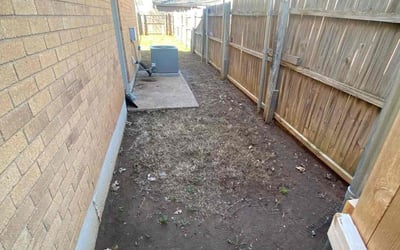 Photo of Jason G.'s yard after getting landscaping in Meeker, OK