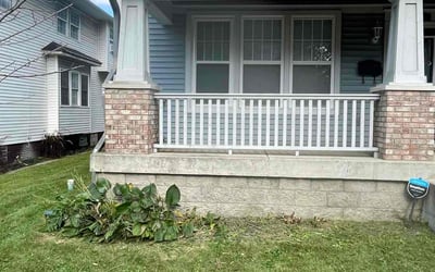Photo of Elizabeth S.'s yard after getting landscaping in Elwood, IN