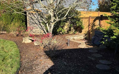 Photo of Carrie H.'s yard after getting landscaping in Mount Vernon, WA
