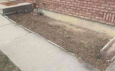Photo of Amanda L.'s yard after getting landscaping in Estes Park, CO