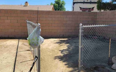 Photo of Amy V.'s yard after getting landscaping in Rosamond, CA