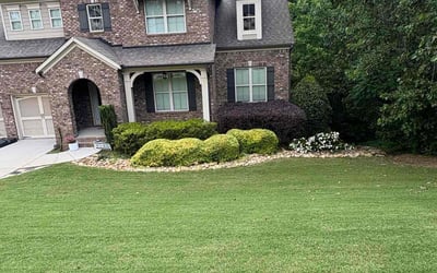 Photo of John M.'s yard after getting landscaping in Smyrna, GA