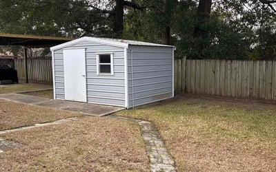 Photo of Rick D.'s yard after getting landscaping in Gonzalez, FL