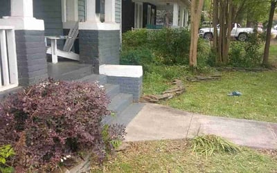 Photo of Michael Q.'s yard after getting landscaping in Mc Adenville, NC