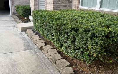 Photo of Kenneth M.'s yard after getting landscaping in Danville, IN