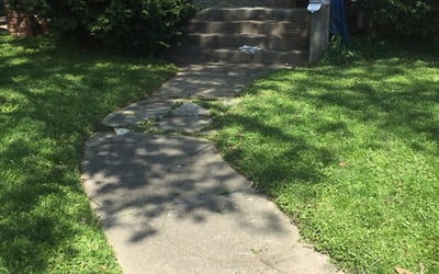 Photo of Gary J.'s yard after getting landscaping in Rogersville, MO