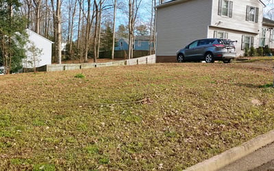 Photo of Natasha P.'s yard after getting landscaping in Fort Lee, VA