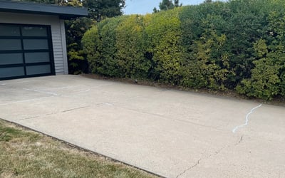 Photo of Chelsea K.'s yard after getting landscaping in Franktown, CO