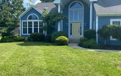 Photo of Jeffrey V.'s yard after getting landscaping in Fulton, NY