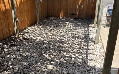 Photo of Katie D.'s yard after getting landscaping in Round Rock, TX
