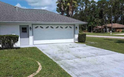 Photo of Michelle L.'s yard after getting landscaping in Barberville, FL