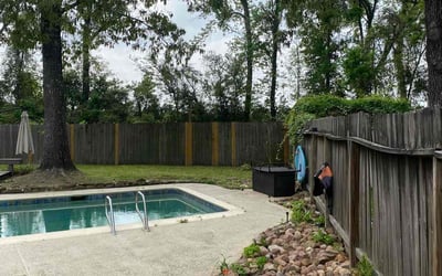 Photo of Fred M.'s yard after getting landscaping in Wallisville, TX