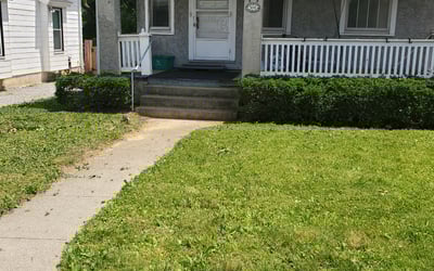 Photo of Kathy M.'s yard after getting landscaping in Pleasant Plain, OH
