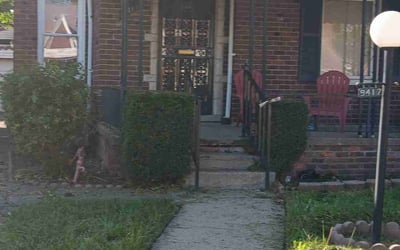 Photo of Antoine M.'s yard after getting landscaping in Midland, MI