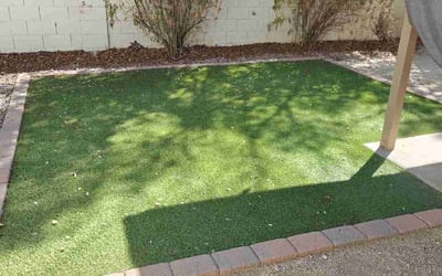 Photo of Mike J.'s yard after getting landscaping in Oracle, AZ