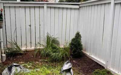 Photo of Nicole R.'s yard after getting landscaping in Delaplane, VA