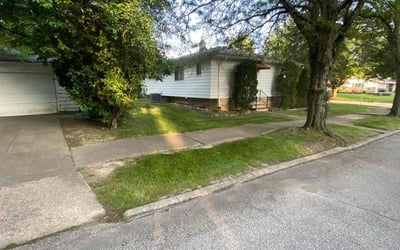 Photo of Roderick V.'s yard after getting landscaping in Maple Heights, OH