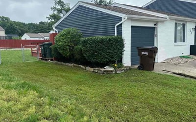 Photo of Tom S.'s yard after getting landscaping in Harrison, OH