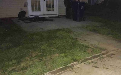 Photo of Amanda M.'s yard after getting landscaping in Blackstock, SC