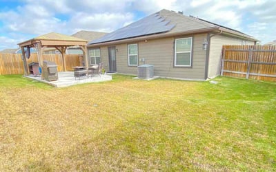 Photo of Rick S.'s yard after getting landscaping in Schwertner, TX