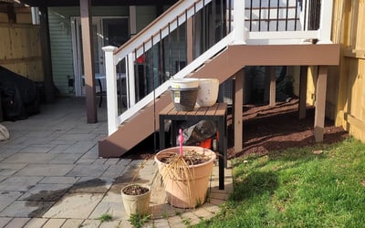 Photo of Mary A.'s yard after getting landscaping in Myersville, MD